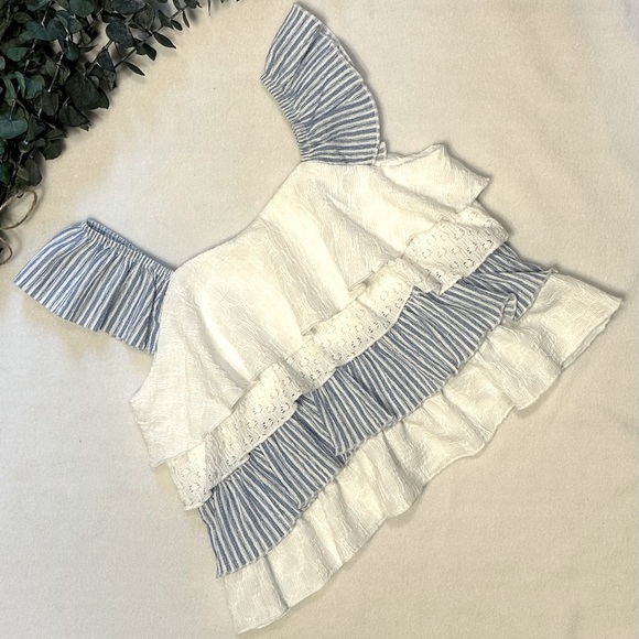 Mayoral Other - NWOT Mayoral: Girls Ruffle Layers Top size 8
